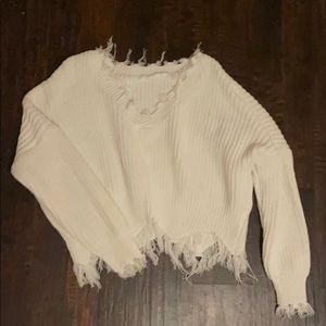 cropped sweater